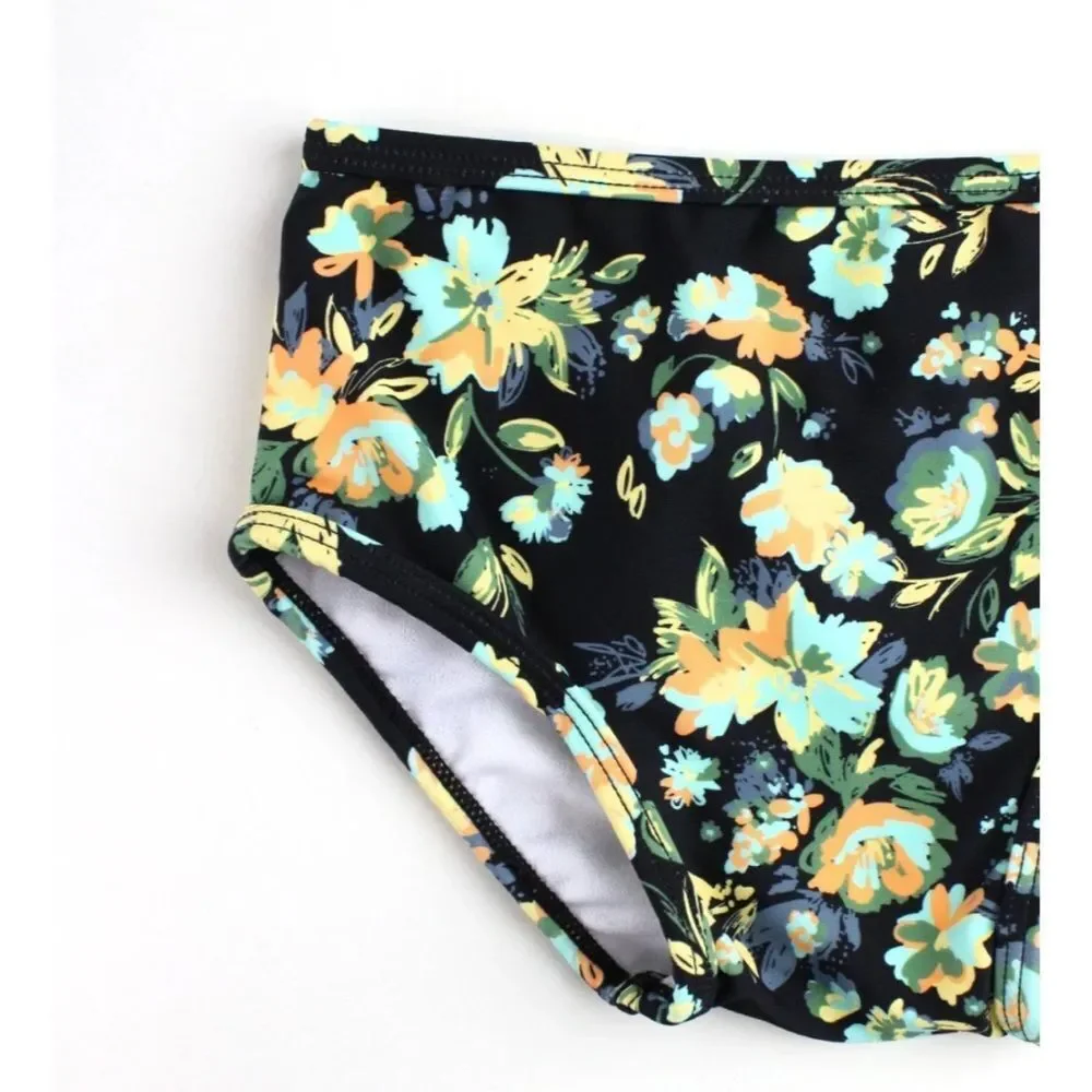 Ruffle Butts Waterfall Tankini‎ Midnight Garden 6-12 Months NWT in packaging